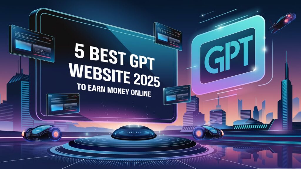 5 Best GPT Website 2025 To Earn Money online