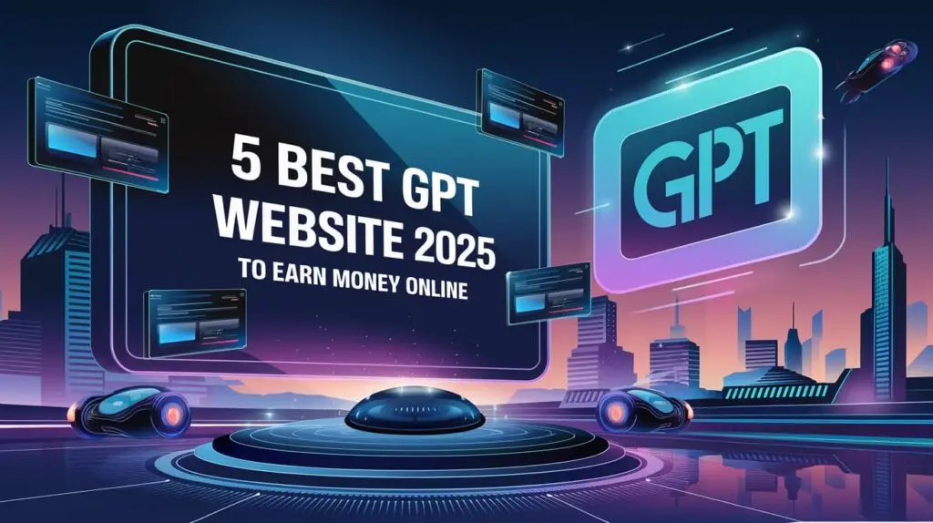 5 Best GPT Website 2025 To Earn Money online