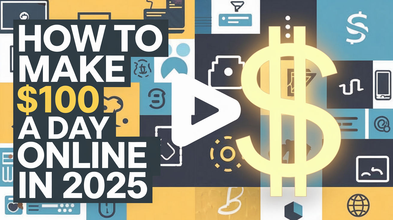How to Make $100 a Day Online in 2025